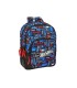 Mochila safta doble con cantoneras adaptable a carro hot wheels 420x320x150 mm