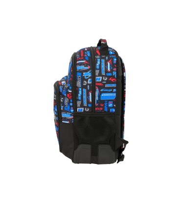 Mochila safta doble con cantoneras adaptable a carro hot wheels 420x320x150 mm