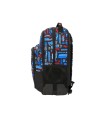 Mochila safta doble con cantoneras adaptable a carro hot wheels 420x320x150 mm