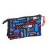 Bolso escolar portatodo safta triple hot wheels 120x220x30 mm