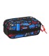 Bolso escolar portatodo safta triple big hot wheels 100x215x80 mm