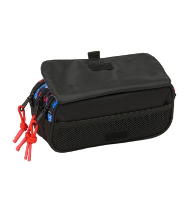 Bolso escolar portatodo safta triple big hot wheels 100x215x80 mm