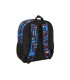 Mochila safta junior adaptable a carro hot wheels 380x320x120 mm