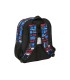 Mochila safta infantil adaptable a carro hot wheels 330x270x100 mm