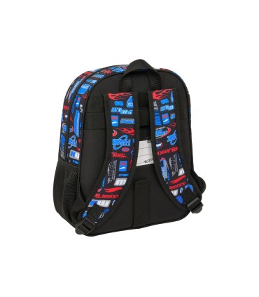 Mochila safta infantil adaptable a carro hot wheels 330x270x100 mm