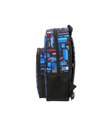 Mochila safta infantil adaptable a carro hot wheels 330x270x100 mm