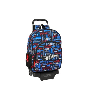 Mochila safta mod 180 con carro 905 hot wheels 420x330x140 mm