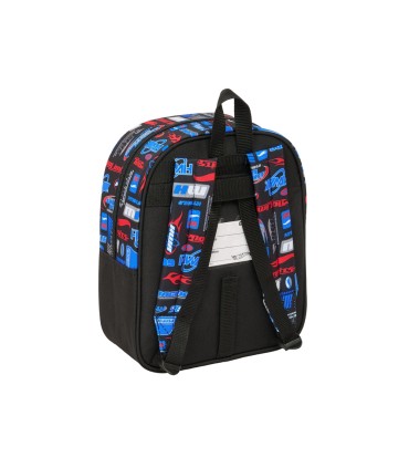 Mochila safta guarderia adaptable a carro hot wheels 270x220x100 mm