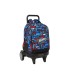 Mochila safta grande con ruedas compact evolution extraible hot wheels 450x330x220 mm