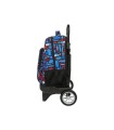 Mochila safta grande con ruedas compact evolution extraible hot wheels 450x330x220 mm