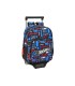 Mochila safta mod 524 con carro 705 hot wheels 330x270x100 mm