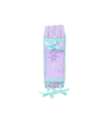 Plumier escolar safta triple 37 piezas frozen spirit 195x125x55 mm