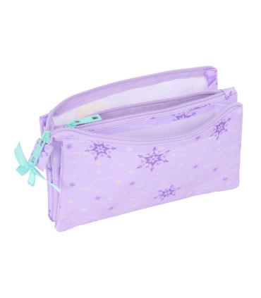 Bolso escolar portatodo safta triple frozen spirit 120x220x30 mm
