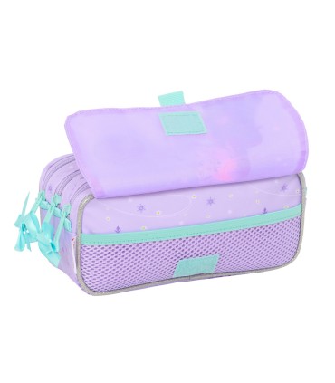 Bolso escolar portatodo safta triple big frozen spirit 100x215x80 mm