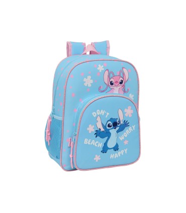 Mochila safta junior adaptable a carro stitch happy 380x320x120 mm