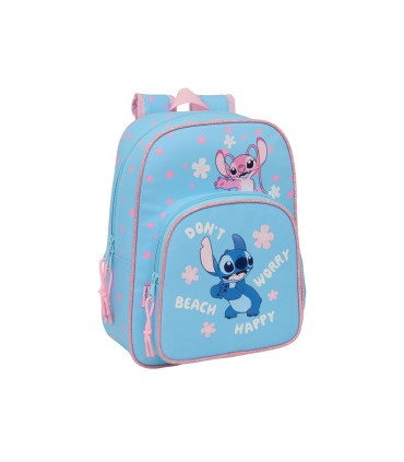 Mochila safta infantil adaptable a carro stitch happy 340x260x110 mm