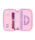 Plumier escolar safta triple 37 piezas stitch chill 195x125x55 mm