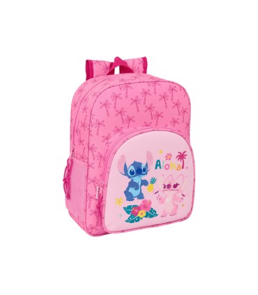 Mochila safta junior adaptable a carro stitch chill 380x320x120 mm