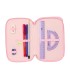 Plumier escolar safta triple 37 piezas stitch ice cream 195x125x55 mm