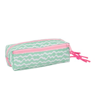 Bolso escolar portatodo safta triple pequeno con goma elastica 22cm stitch ice cream 85x220x60 mm