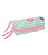 Bolso escolar portatodo safta triple pequeno con goma elastica 22cm stitch ice cream 85x220x60 mm