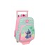 Mochila safta mod 185 con carro 705 stitch ice cream 340x260x110 mm