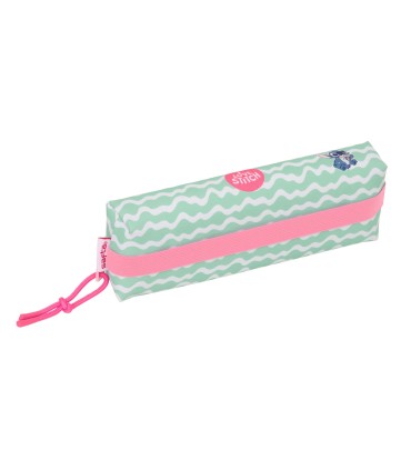 Bolso escolar portatodo safta rectangular con goma elastica 22cm stitch ice cream 40x220x70 mm