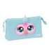 Bolso escolar portatodo safta triple furby 120x220x30 mm