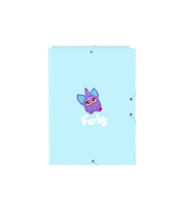 Carpeta safta gomas solapas folio carton furby