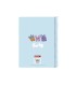 Cuaderno espiral safta cuarto 80h 60gr cuadro 4mm tapa extradura furby