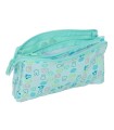Bolso escolar portatodo safta triple reciclado y repelente al agua miffy friends 120x220x30 mm