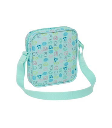 Bolsito bandolera safta reciclado y repelente al agua miffy friends 180x160x40 mm