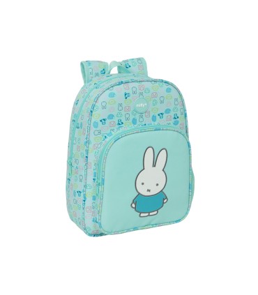 Mochila safta infantil adaptable carro reciclado y repelente al agua miffy friends 340x260x110 mm