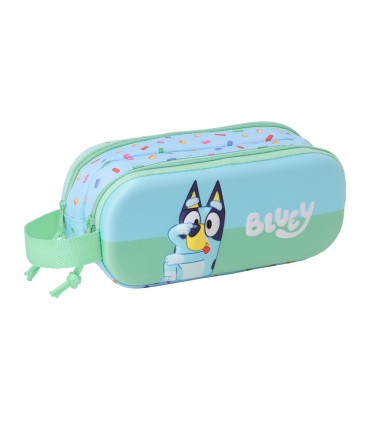 Bolso escolar portatodo safta doble 3d mochilas 3d bluey 80x210x60 mm