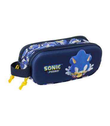 Bolso escolar portatodo safta doble 3d mochilas 3d sonic city 80x210x60 mm