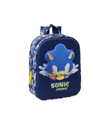 Mochila safta guarderia 3d sonic city 270x220x100 mm