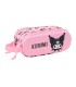 Bolso escolar portatodo safta doble 3d mochilas 3d kuromi 80x210x60 mm