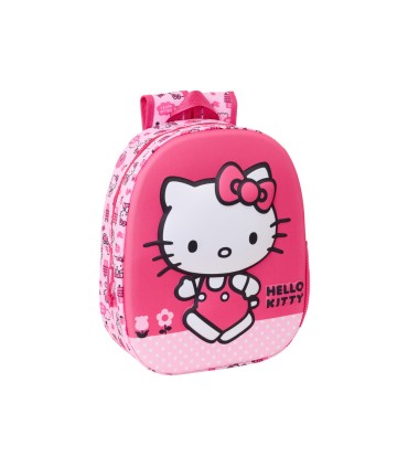 Mochila safta 3d hello kitty 330x270x100 mm