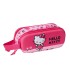 Bolso escolar portatodo safta doble 3d mochilas 3d hello kitty 80x210x60 mm
