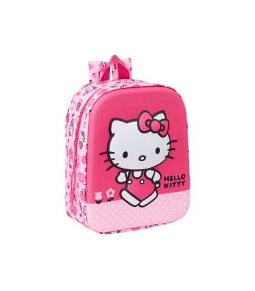 Mochila safta guarderia 3d hello kitty 270x220x100 mm