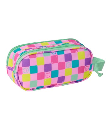 Bolso escolar portatodo safta doble 3d mochilas 3d gabby s dollhouse 80x210x60 mm