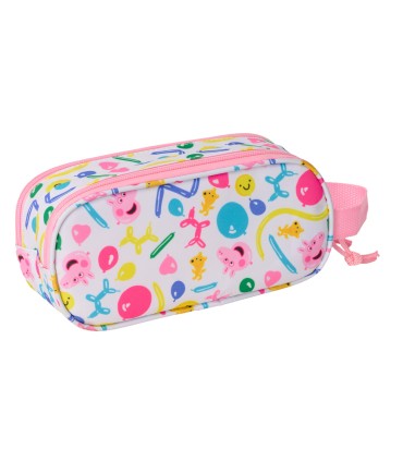 Bolso escolar portatodo safta doble 3d mochilas 3d peppa pig 80x210x60 mm