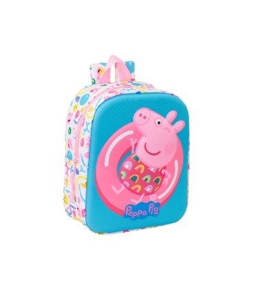 Mochila safta guarderia 3d peppa pig 270x220x100 mm