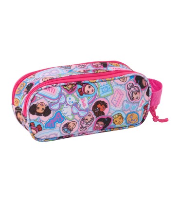 Bolso escolar portatodo safta doble 3d mochilas 3d barbie 80x210x60 mm