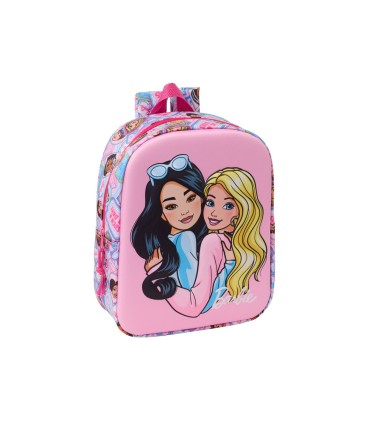 Mochila safta guarderia 3d barbie 270x220x100 mm