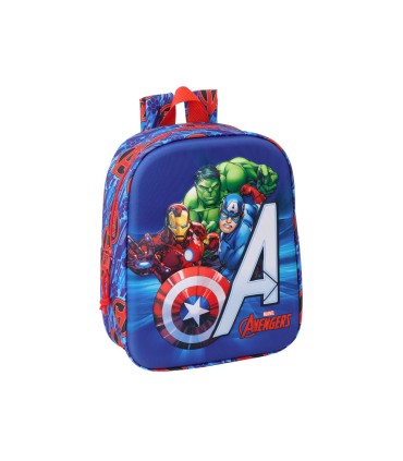 Mochila safta guarderia 3d avengers 270x220x100 mm