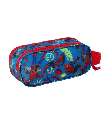 Bolso escolar portatodo safta doble 3d mochilas 3d spider man 80x210x60 mm