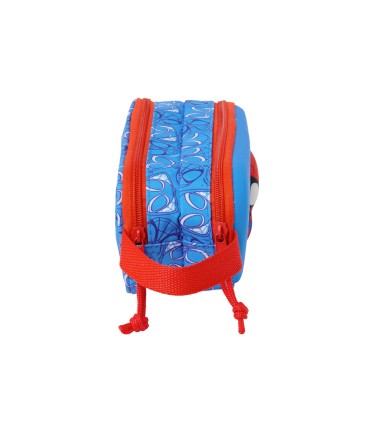 Bolso escolar portatodo safta doble 3d mochilas 3d spidey 80x210x60 mm