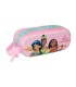 Bolso escolar portatodo safta doble 3d mochilas 3d princesas disney 80x210x60 mm