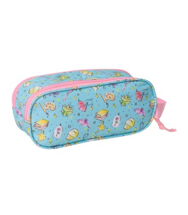 Bolso escolar portatodo safta doble 3d mochilas 3d princesas disney 80x210x60 mm